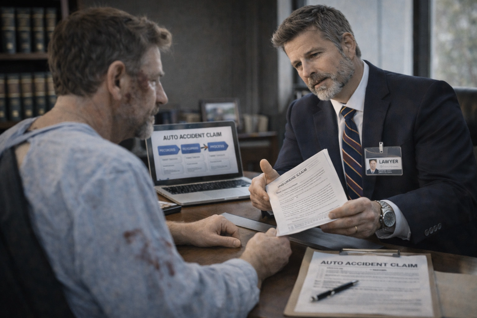 Auto accident lawyer when to hire guide hero image