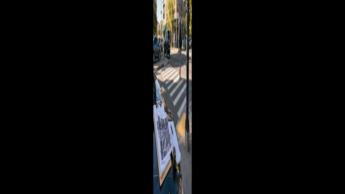 Documentary-style pedestrian accidents scene for "Jaywalking and Pedestrian Accident Fault".