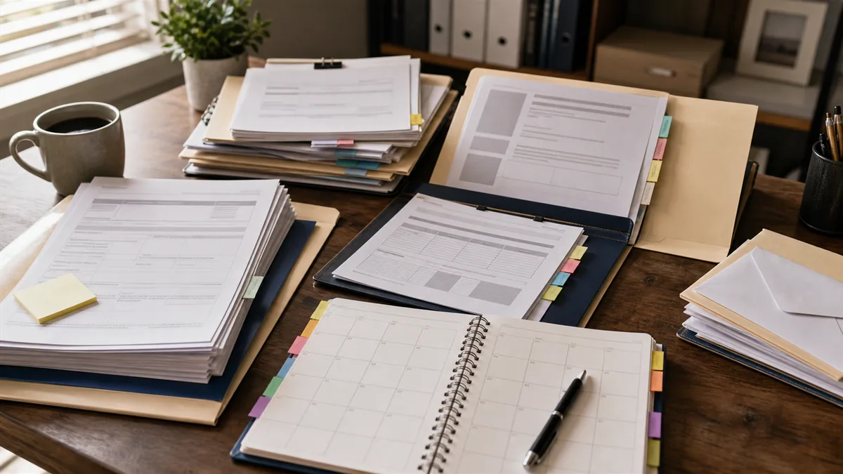 Documentary-style legal process scene for "Lost Wage Claims Explained: Steps, Evidence, and Mistakes".