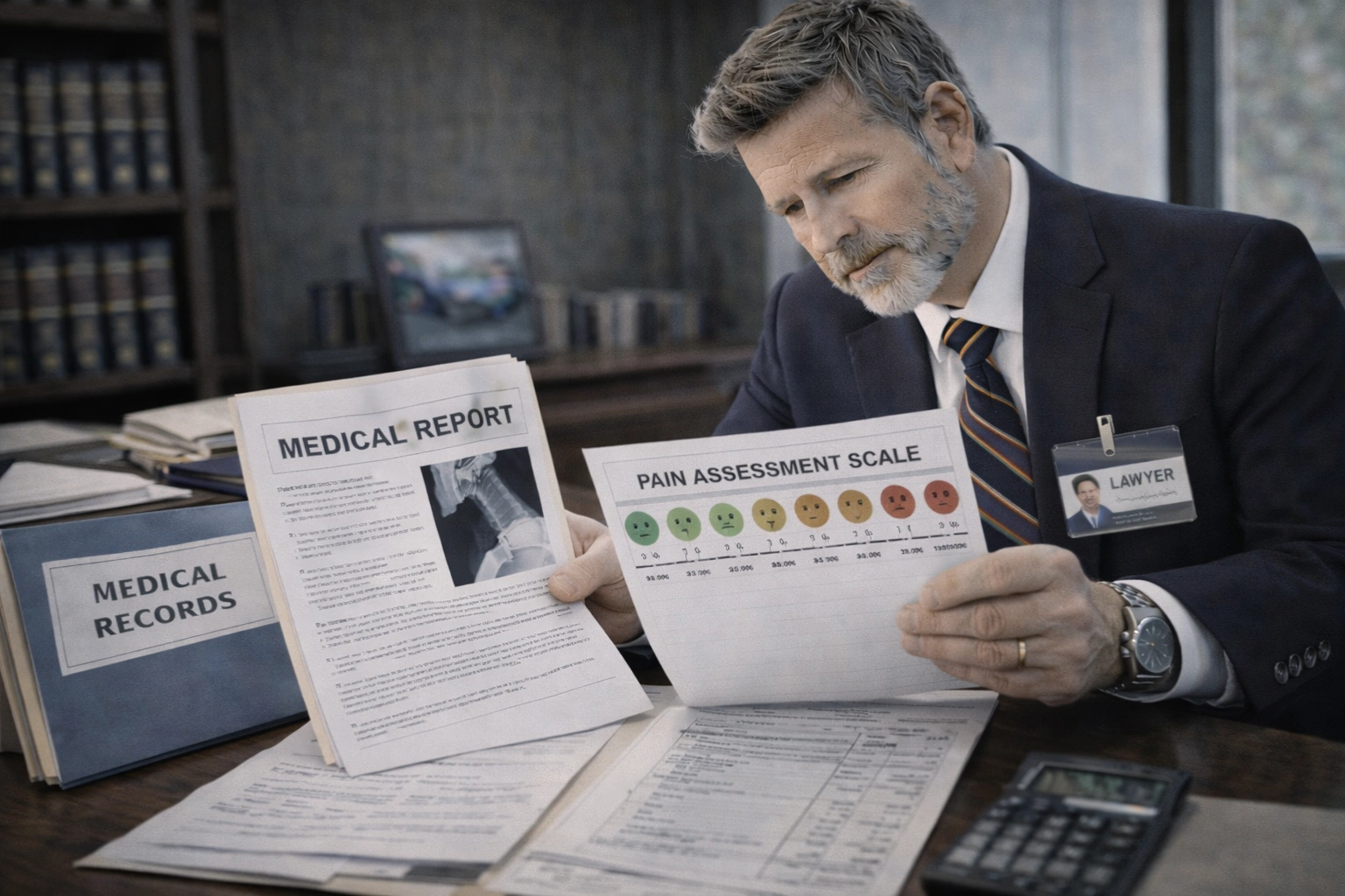 Pain and Suffering Calculator for Car Accidents hero image