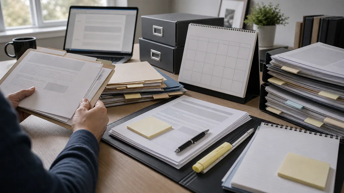 Documentary-style legal process scene for "Questions to Ask a Lawyer".