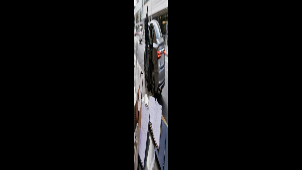 Documentary-style rideshare accidents scene for "Rideshare Accident Injury Claim Timeline".